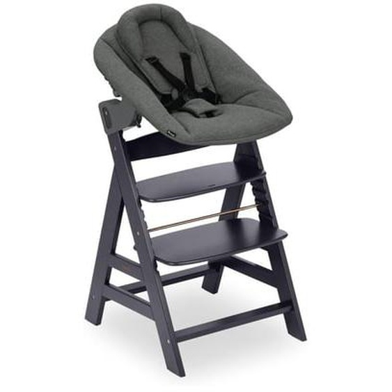 Transat chaise haute alpha Set Plus Dark Grey