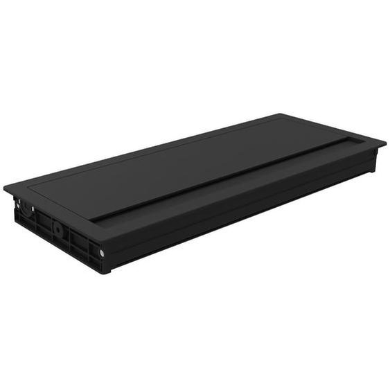 Trappe pour câble Top Access - L. 31,6 x P.12 cm - Noir