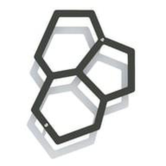 Treillis mural Onyx - 38 x 29 cm