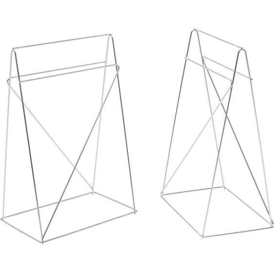 Tréteaux de bureau - KARE - Polar chromés - Métal - Contemporain - Design