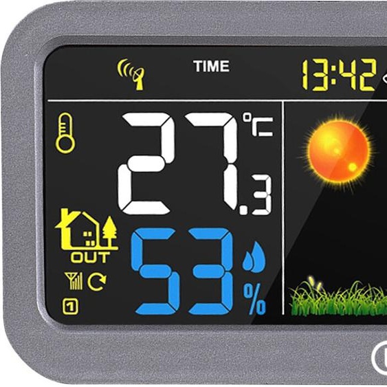 Trevi ME 3P20 RC Gris LCD courant alternatif/batterie