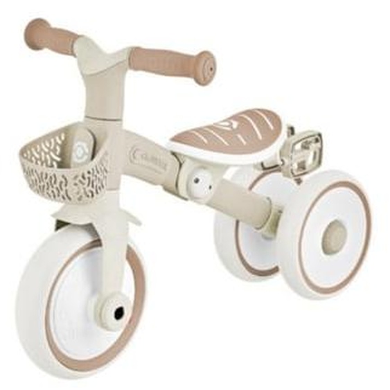 Tricycle 2 en 1 Eco-Logic Beige/Taupe