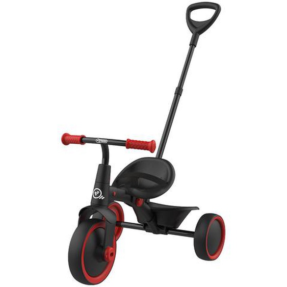 Tricycle Enfant Évolutif 2 En 1 Early Fun Métal Noir - Rouge