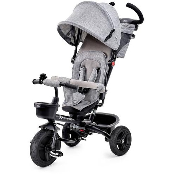Tricycle Évolutif Aveo Dès 9 Mois Jusquà 5 Ans Gris Clair