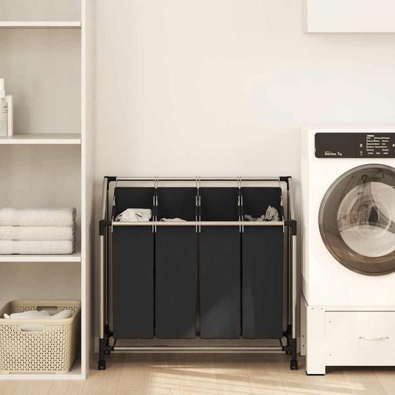 Trieuse à linge avec 4 sacs gris