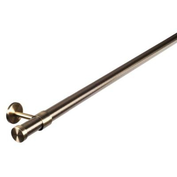 MADURA - Tringle à rideaux Alma  en À compléter avec les supports, embouts et raccords de votre choix Noir