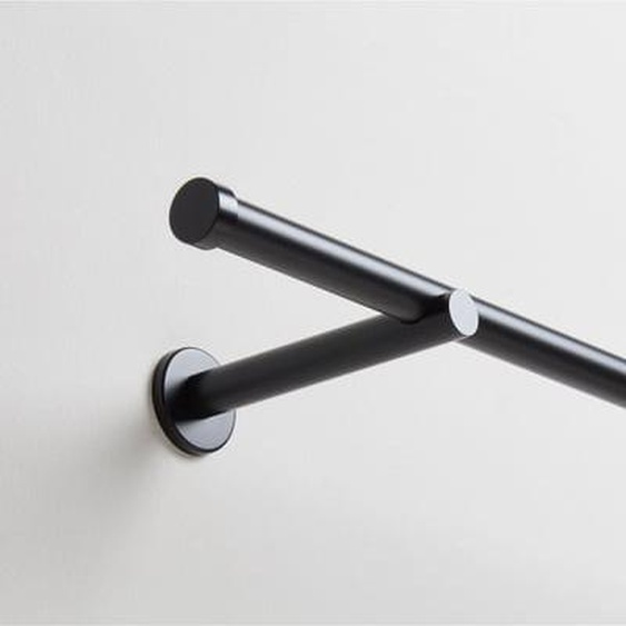 MADURA - Tringle à rideaux Alma  en À compléter avec les supports, embouts et raccords de votre choix Noir