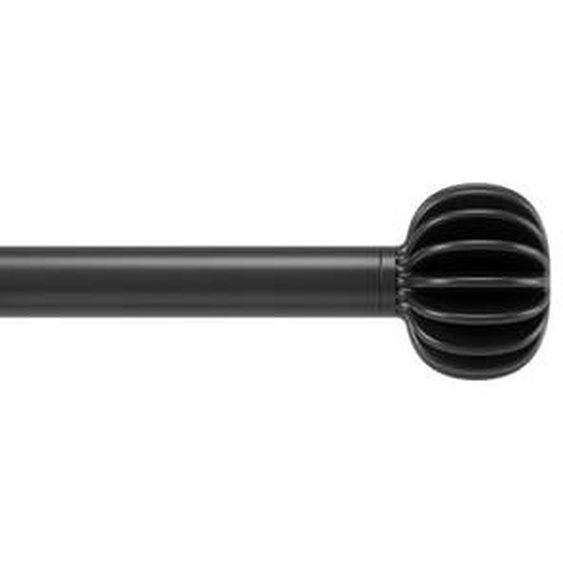 Tringle à  rideaux D25mm ext. de 107-305cm