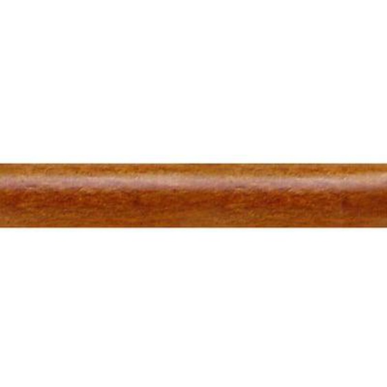 Tringle à rideaux Samba bois de merisier 250 cm