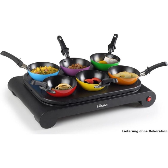 Tristar BP-2827 Wokset - Mehrfarbig - 6 Person(en) - 1000 W - 2 m - 400 mm - 270 mm (BP-2827)