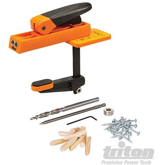 Triton 915306 T4 guide de perçage dissimulé avec réglage facile