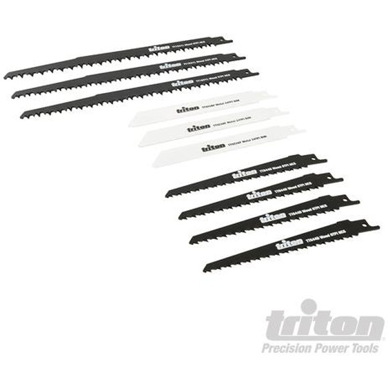 Triton - Lames de scie sabre, jeu de 10 pièces