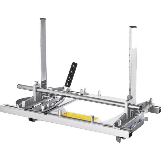 Tronçonneuse, compatible avec les tronçonneuses de 14 à 24 pouces, hauteur réglable de 0 à 14 pouces, épaisseur de coupe jusquà 13 pouces, matériau aluminium & acier, poids 14,2 lbs