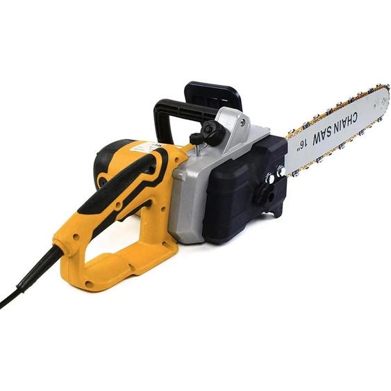 Tronçonneuse électrique - 40 cm - 2000 W - 800 tr/min - Chaîne réglable - Pour les branches et le bois de chauffage