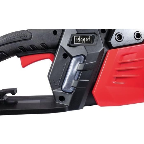 Tronçonneuse électrique SCHEPPACH CSE2600, 45.5cm, 2400W, Noir et Rouge
