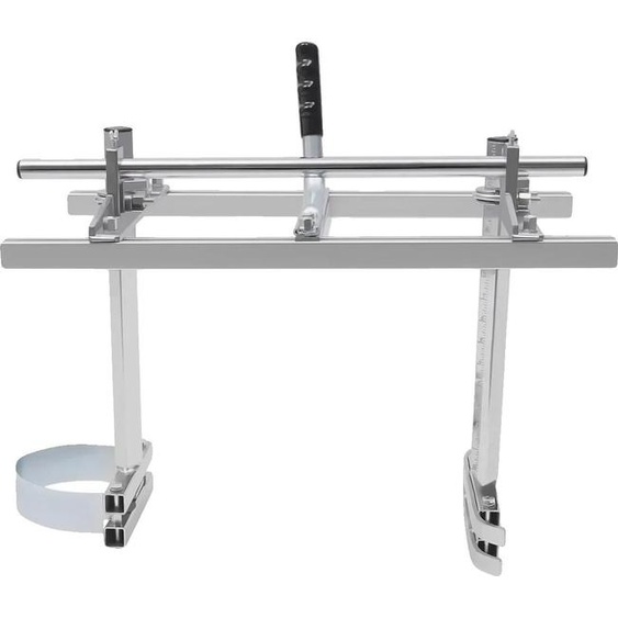 Tronçonneuse-moulin, construction en alliage daluminium, longueur de 25 pouces, largeur de coupe maximale de 24 pouces, compatibilité de 14 à 24 pouces, épaisseur de coupe réglable de 1/2 à 13 pouces