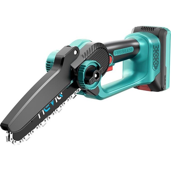 NEVIQ Tronçonneuse à chaîne sans fil 6 (L06302) (moteur sans charbon)