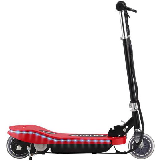 Trottinette électrique avec LED 120 W Rouge