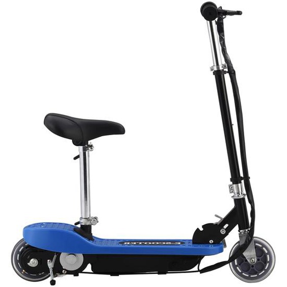 Trottinette électrique avec siège 120 W Bleu