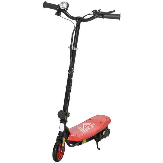 Trottinette Électrique Pliable Enfant 120w 12 Km/h Max. Hauteur Guidon Réglable Rouge