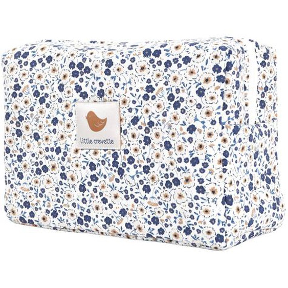 Trousse De Toilette Coton Bio Bleu