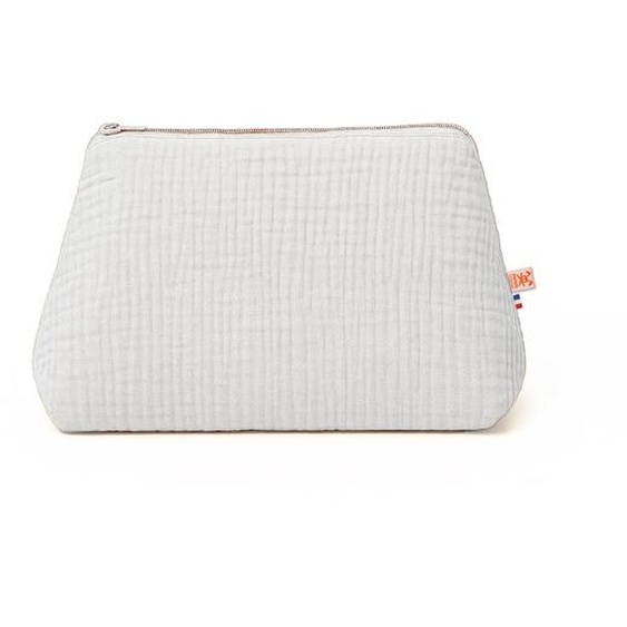 Trousse De Toilette En Coton Bio Blanc