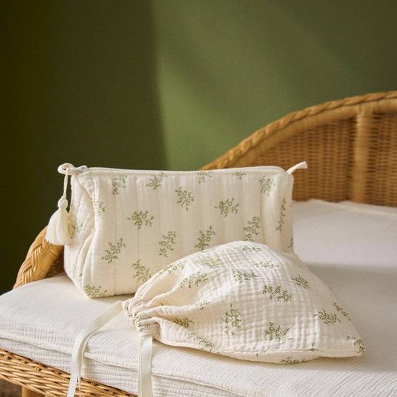 Trousse De Toilette En Gaze De Coton Imp Suzan