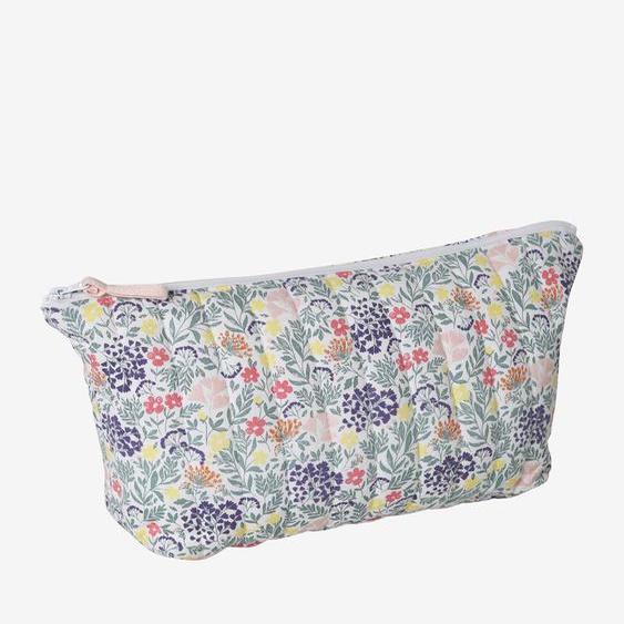 Trousse de toilette enfant en coton champêtre