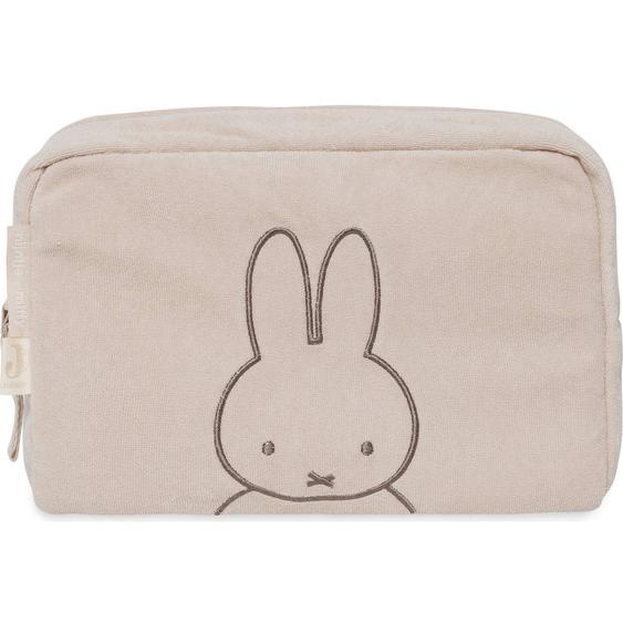 Trousse De Toilette Miffy En Éponge Beige, Noir