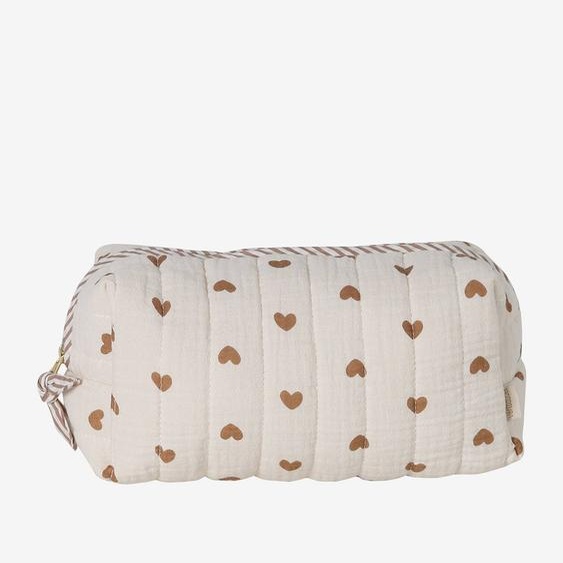 Trousse de toilette petit format ficelle