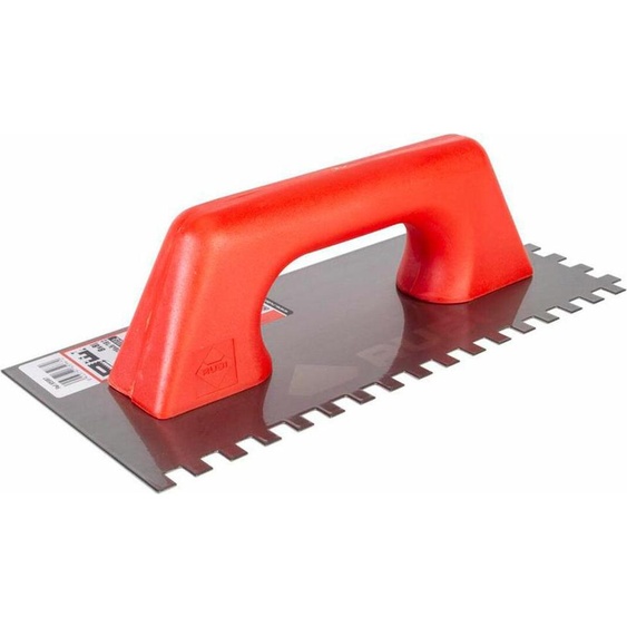 Truelle de lissage dentée Rubi rectangulaire