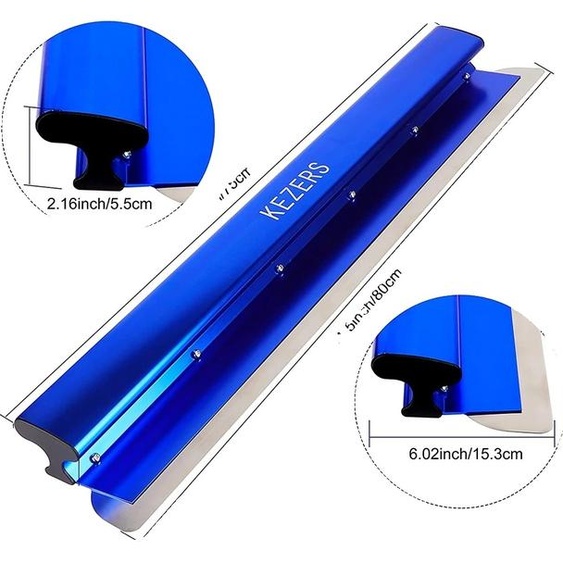 Truelle de lissage pour cloison sèche, aluminium durable, taille 32 pouces , 32 pouces 80 cm