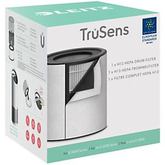 TruSens Filtre tambour HEPA 2-en-1 de DuPont pour purificateur dair Z-3000 TruSens