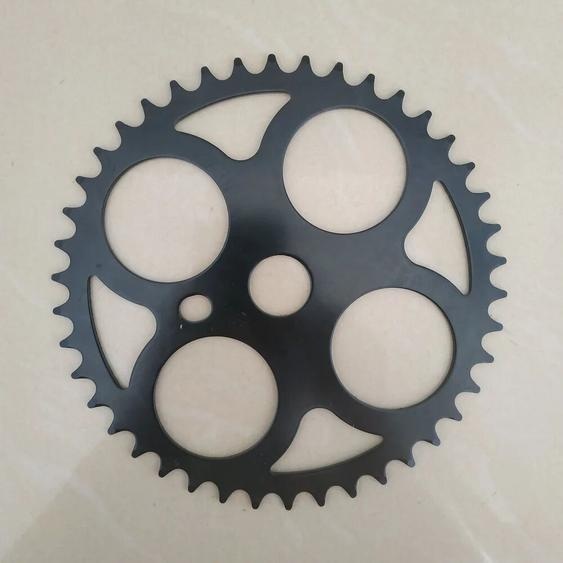 TRUYOU Plateau en acier de vélo de BMX, roue de chaîne de bicyclette, 25T, 28T, 42T