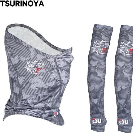 TSURINOYA tête cou bras protecteur solaire Protection UV masque de pêche respirant haute élasticité séchage rapide manchon de Protection de bras