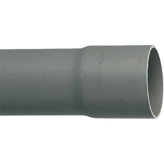 Tube dévacuation PVC 4m M1 D 125mm NFE NF - WAVIN - 3040448