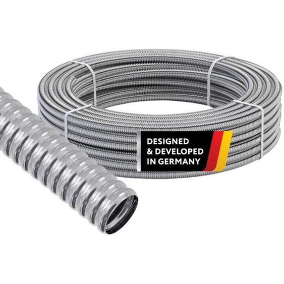 Tube ondulé en acier inoxydable CSST316L recuit, en couronne, pour circuits dalimentation deau DN15 x 30m