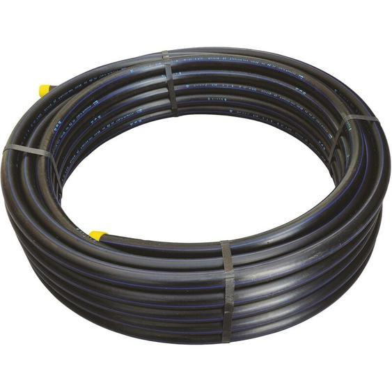 Ayor - Tube polyéthylène nf bandes bleues Ø25 Couronne 50m