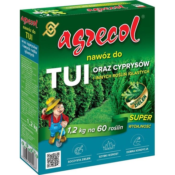 Tui et cyprès engrais 1,2kg - Agrecol