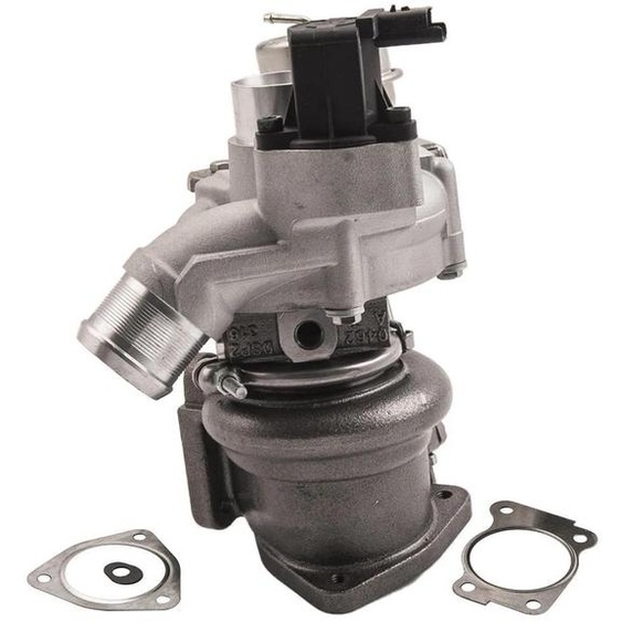 Turbocompresseur K03 - Turbo pour moteur 1,6 THP - Compatible avec les modèles 308, C4, DS3 - Numéros OEM : 5303-988-0121, 5303-970-0121, 5303-970-0120 - Fabriqué en acier allié et aluminium - Poids : 3,9 kg