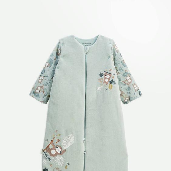 Turbulette Dhiver En Velours Avec Manches Amovibles Et Jambes Séparables Cache-cache Vert