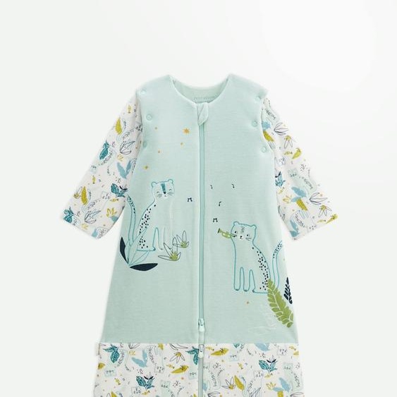 Turbulette Tog 2,5 En Velours Avec Manches Amovibles Et Jambes Séparables Oscar Bleu