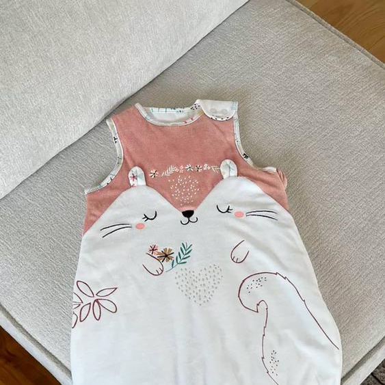 Turbulette Tog 2 En Velours Avec Pieds Retroussables Bloom Ecru