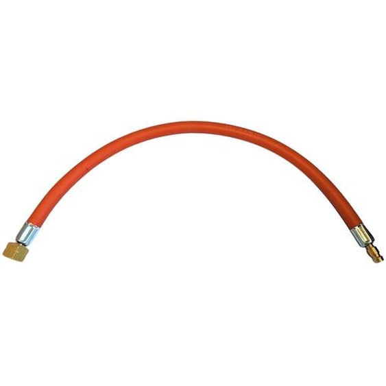 Tuyau à gaz propane-butane Zatech 10 m 20 bars Ø 6,3 mm DN 5 type 21 (mandrin) raccord 3/8 pouces LKS Tuyau à gaz de camping pour raccorder la bouteille de gaz