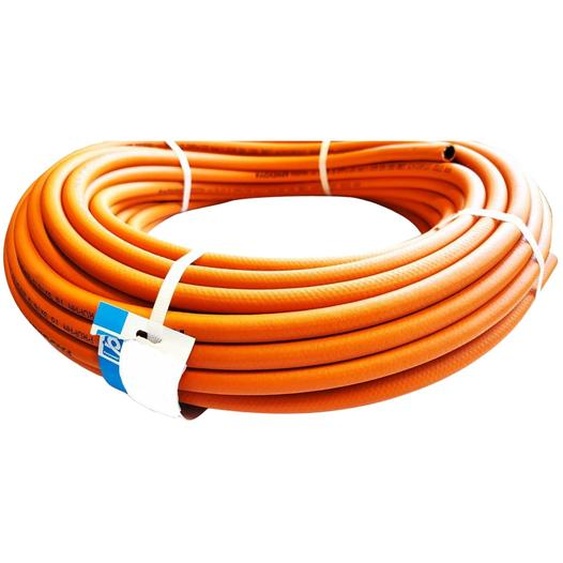 Tuyau à gaz propane-butane Zatechs vendu au mètre 10 m 20 bars Ø 9,0 mm sans raccords Barbecue à gaz Brûleur Camping