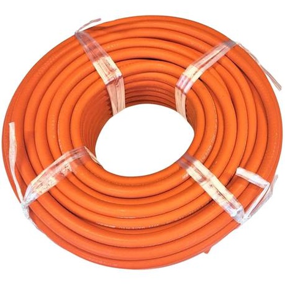 Tuyau à gaz propane-butane Zatechs vendu au mètre 10 m 20 bars Ø 9,0 mm sans raccords Réchaud de camping Barbecue à gaz Camping-car