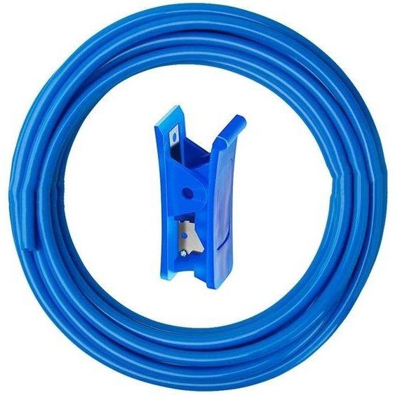 Tuyau dair en polyuréthane, 20 mètres - 6 mm x 4 mm - Flexible et élastique - Résistant à la haute pression - Raccord rapide - Tuyau dair