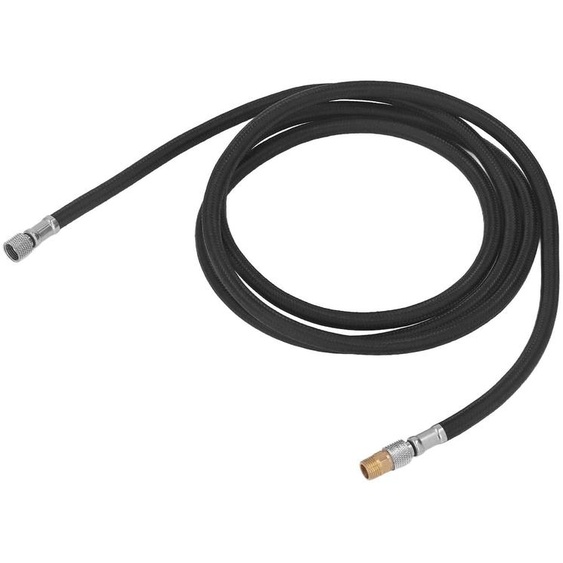 Tuyau dair pour aérographe, longueur 1,8 m, en nylon, connecteur universel de 1/8 de pouce, couleur noire