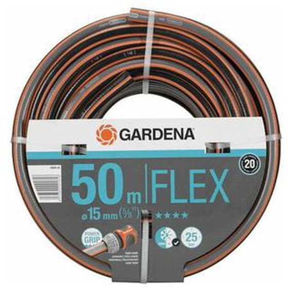 Tuyau darrosage Comfort flex 15 mm (5/8) 50 m (18049-26) - Gardena
