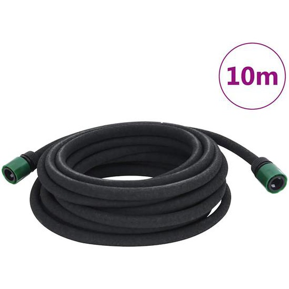 Tuyau darrosage de jardin noir 0,6 10 m caoutchouc